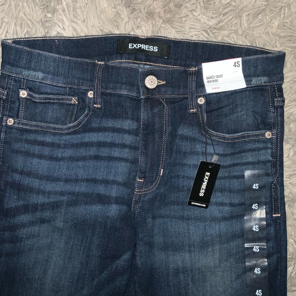 Express Dark Wash Jeans - Picture 3 of 4